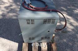 (2) Forklift Battery Chargers Hobart 250Cii & Industrial 3B24-450 With38-50