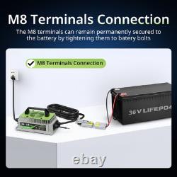 36V 18A Forklift Charger Lithium Battery Charger For Club Golf Carts Scrubber US