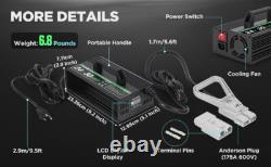 36V 30Amp Golf Cart Lead Acid Battery Charger Triangle Plug For E-Z-GO Forklift