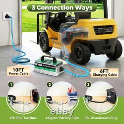 36V Forklift Battery Charger with 8 Protections 18AMP 36V Forklift Charger IP67
