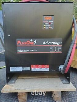 36V PlusOne Mdl# 18P10935C3B Forklift Battery Charger, Ind. Battery & Charge Inc