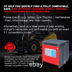 36 Volt 60Amp 240V Single Phase Battery Charger for Forklift Walkie Stacker Lift