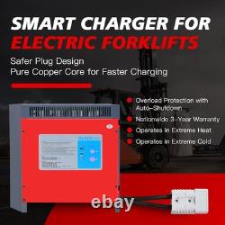 36 Volt 60Amp 240V Single Phase Battery Charger for Forklift Walkie Stacker Lift