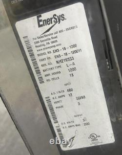 36 Volt Enersys EnForcer HF Series Forklift Charger EH3-18-1200