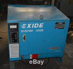 36 Volt Exide G3-18-630b Fork-lift Battery Charger #27747