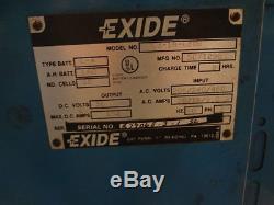 36 Volt Exide G3-18-630b Fork-lift Battery Charger #27747