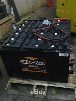 36 Volt Forklift Battery 18 85 31 1275 Amp Hour Deka Brand Light To Med Duty