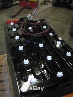 36 Volt Industrial Forklift BATTERY -18-85-17- 680 Amp Hour Reconditioned 75%