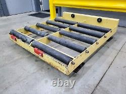 40 x 36 Forklift Battery Change Roller Conveyor Section