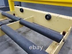 40 x 36 Forklift Battery Change Roller Conveyor Section