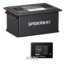 48V 105Ah LiFePO4 Lithium Battery with Charger for Toyota Hyster Crown Forklift