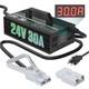 48v 18a Lead Acid Battery Charger Triangle Plug Lcd Display For Forklift Battery