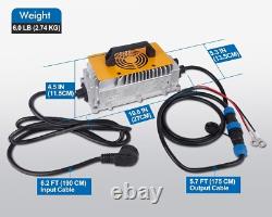 48V 18A Lithium Battery Charger for 48V(51.2V) Golf Cart Forklift RV Boat etc