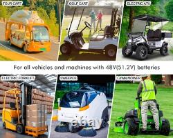 48V 18A Lithium Battery Charger for 48V(51.2V) Golf Cart Forklift RV Boat etc