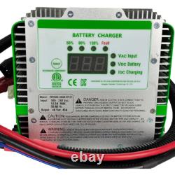 48V 40A Battery Charger Fit for Genie Z-34/22N Z-40/23N Z-40/23N RJ Z-45/25 DC