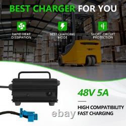48V 5 Amp Lithium Battery Charger for HELI CBD18/20J-LI3 Electric Forklift Jack