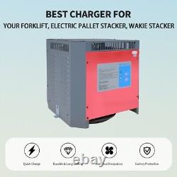 48 Volt 60Amp 240V Single Phase Battery Charger for Forklift Walkie Stacker Lift