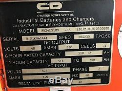 48 Volt Industrial Battery Charger FR24L510S 750 AH, 575 Volts, 3 Phase 60 Hz