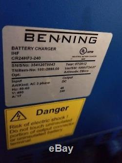 48 volt forklift battery charger