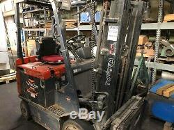 5,000 lbs Toyota Electric Forklift, Model 7FBCU25, With Battery/Charger