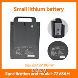 8Ah 72V Lithium Battery For HeLi Lida CBD15-190Li Pallet Truck With 72V 4A Charger