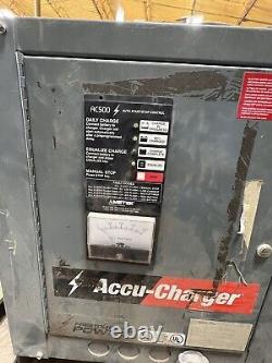 AC500 Charger AMETEK Prestolite, Electric Forklift charger or other. USED AS IS