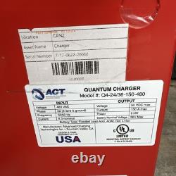 ACT Quantum Q4-24/36-150-480 Forklift Charger 480VAC Raymond #4075