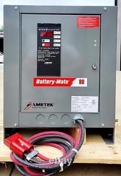 AMETEK 880-H3-24C Battery-Mate 80 24V 3 Phase Battery Charger 208v 240v 480v