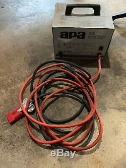 APA 24 Volt Automatic Battery Charger Part 205983 Model 21770, Used, Working