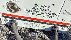 APA 24 Volt Battery Charger Part 372947 Model 11810 Nilfisk-Advance Forklift