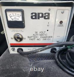 APA 36V 20 Amp Automatic Battery Charger Part #395101 Model #12050 #2C1 Forklift
