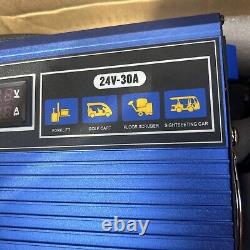 AUTOOL 24V 30A Forklift Battery Charger, Fully-Automatic Electric Pallet Jack