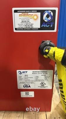 Act Q4-48-160-480 Quantum Forklift Battery Charger 480 VAC, 65 VDC, 3 Phase