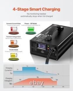 Advanced 24V 30A Forklift Battery Charger Smart Automatic Fast Portable