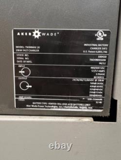 Aker Wade Twinmax 20 20kW Fast Forklift Charger