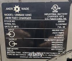 Aker Wade UNIMAX U20C Fast Forklift Charger