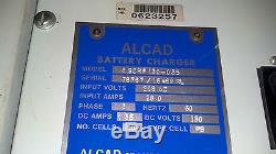 Alcad 3 Scrf130-035 3 Phase 60 Cell Battery Forklift Charger Solar