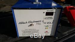 Alltech Electronics 24 Volt Forklift Golf Cart Sweeper Jack Battery Charger