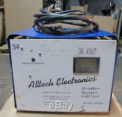 Alltech Electronics 36 Volt, Forklift, Golf Cart, Sweeper Battery Charger PH 1