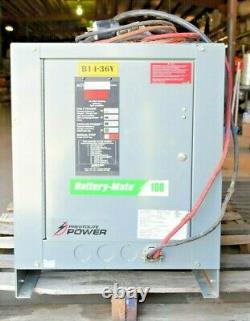 Ametek Battery Mate 100 600h3-18g Forklift Battery Charger. 36v, 511-600ah, 120a