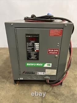 Ametek Battery-Mate 100 AC1000 Forklift Battery Charger. 24V, 3ph
