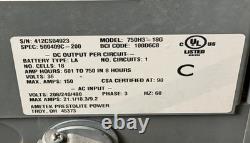 Ametek Battery-Mate 100 AC100 750H3-18G Forklift Battery Charger