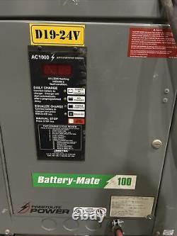 Ametek Battery-Mate 100 Model 880H3-120 Forklift Battery Charger. 24V, 3ph