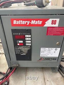 Ametek Battery-Mate 80 AC1000 Forklift Battery Charger. 24V