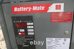 Ametek Battery-Mate 80 Battery Charger Model 380M1-12C 24V 1-Phase