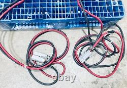 Ametek Eclipse II 925ec3-18s2 Forklift Battery Charger 2-circuits 480v 12/24/36v