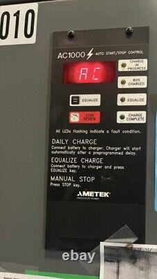 Ametek Forklift Battery Charger 36-Volts, Model 1200H3-18G, Used
