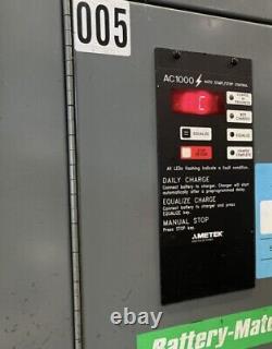 Ametek Forklift Battery Charger, 36-Volts, Model 1200H3-18G, Used