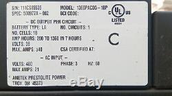 Ametek Prestolite Eclipse Forklift Battery Charger 36 volt #1360PACD3-18P