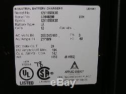 Applied Forklift / Lift Truck Battery Charger 24 Volt 1050 AH VGC! Free Shipping